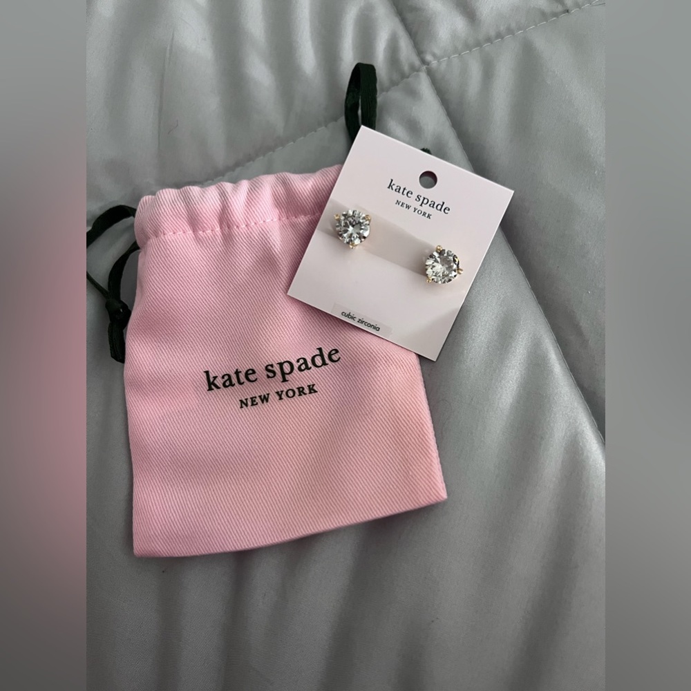 Kate spade earrings! Diamond